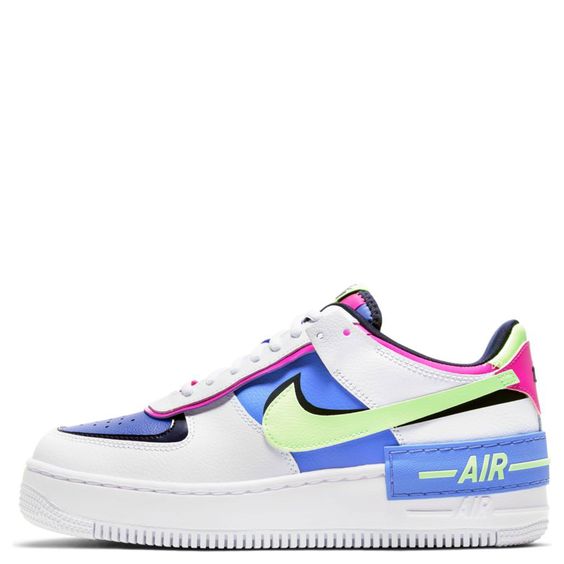 Air Force 1 Shadow White Sapphire Barely Volt